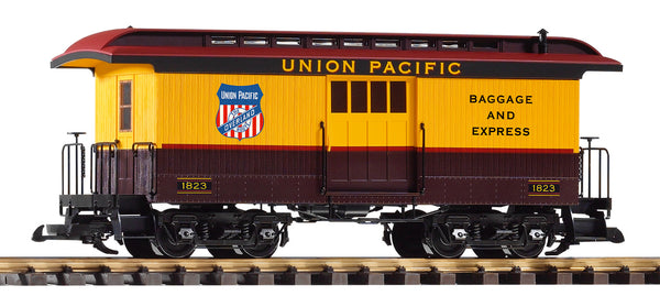 38675 UP Wood Baggage Car 1823 (G-Scale)