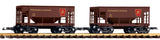 38972 PRR Ore Car, 2-Pack (G-Scale)