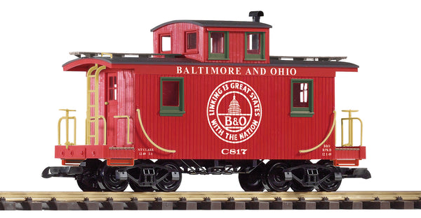 38982 B&O Wood Caboose (G-Scale)